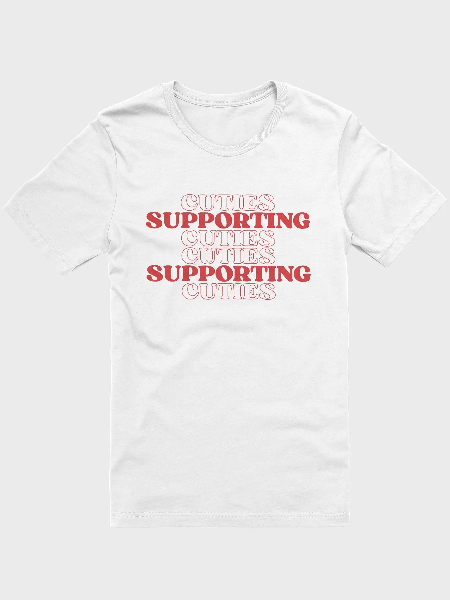 Cuties Supporting Cuties - Shirt product image (1)
