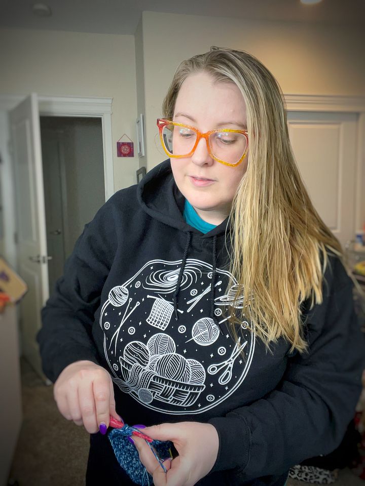 Crafting in Space Hoodie product image (2)