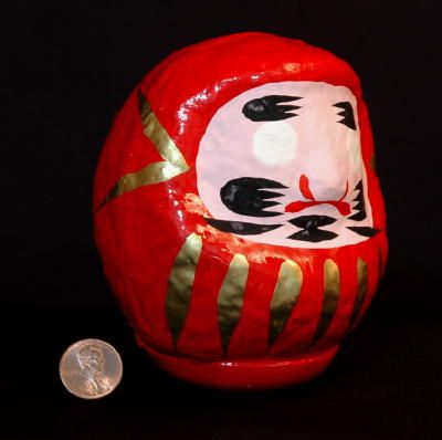 4.3 Inch Daruma Tumbler - Japan Zen Buddhist Bodhidarma product image (2)