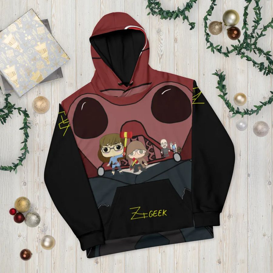 Dorn Geek Wars All Over Hoodie 2 product image (10)