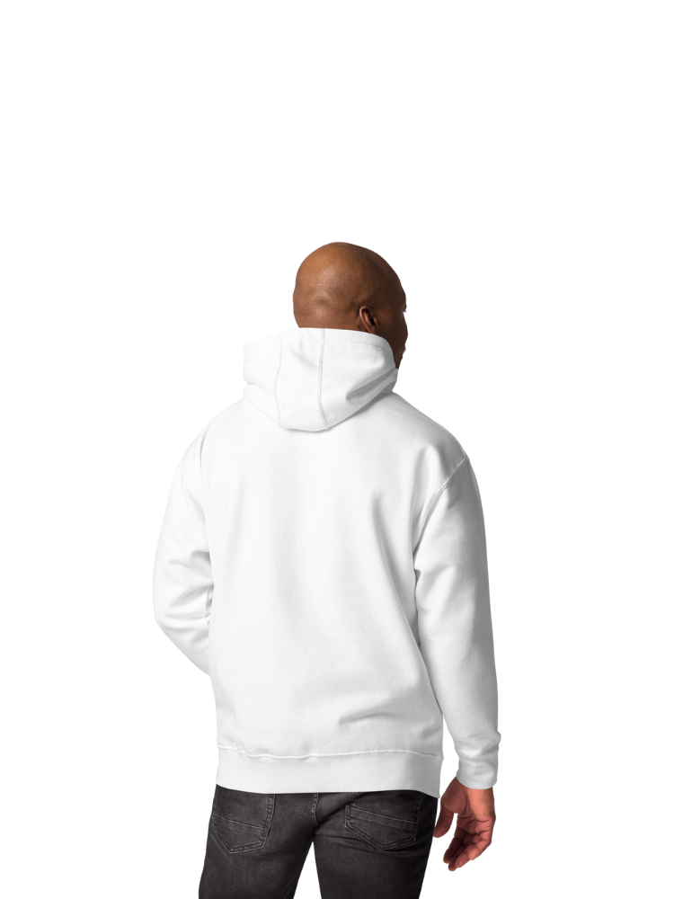KSA Embroidered Hoodie (White) product image (4)
