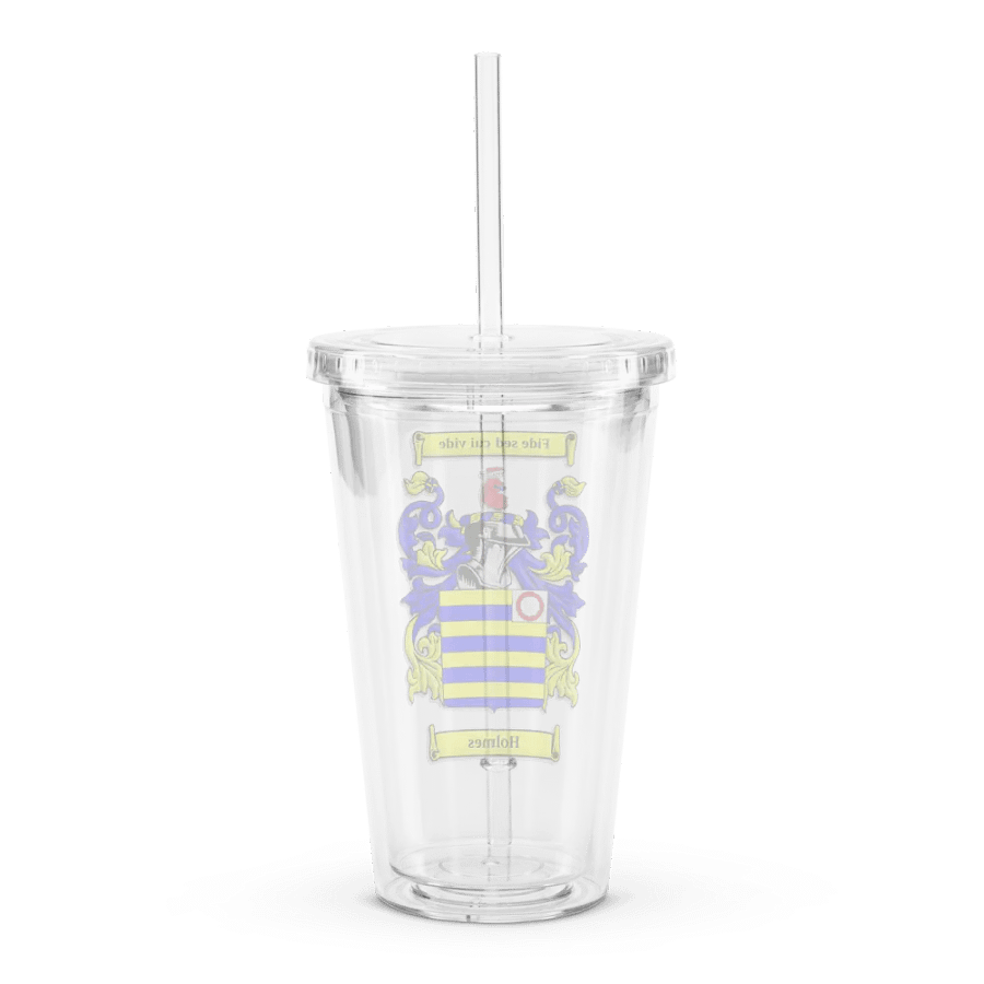 Holmes Family Crest - Clear Tumbler product image (2)