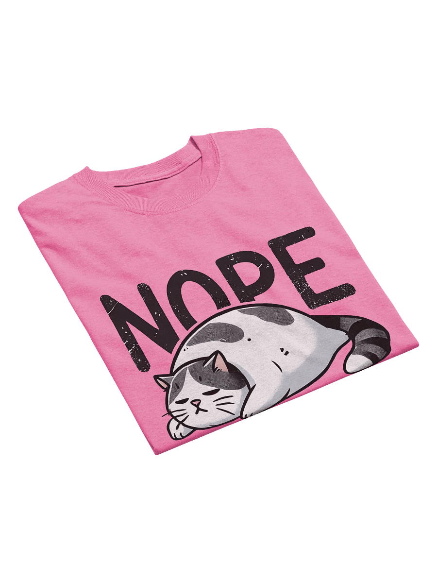 Nope, Not Today Cat Graphic Tee product image (4)