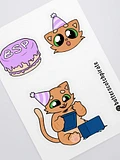 Birthday Baby Sticker Pack (4 stickers) product image (1)