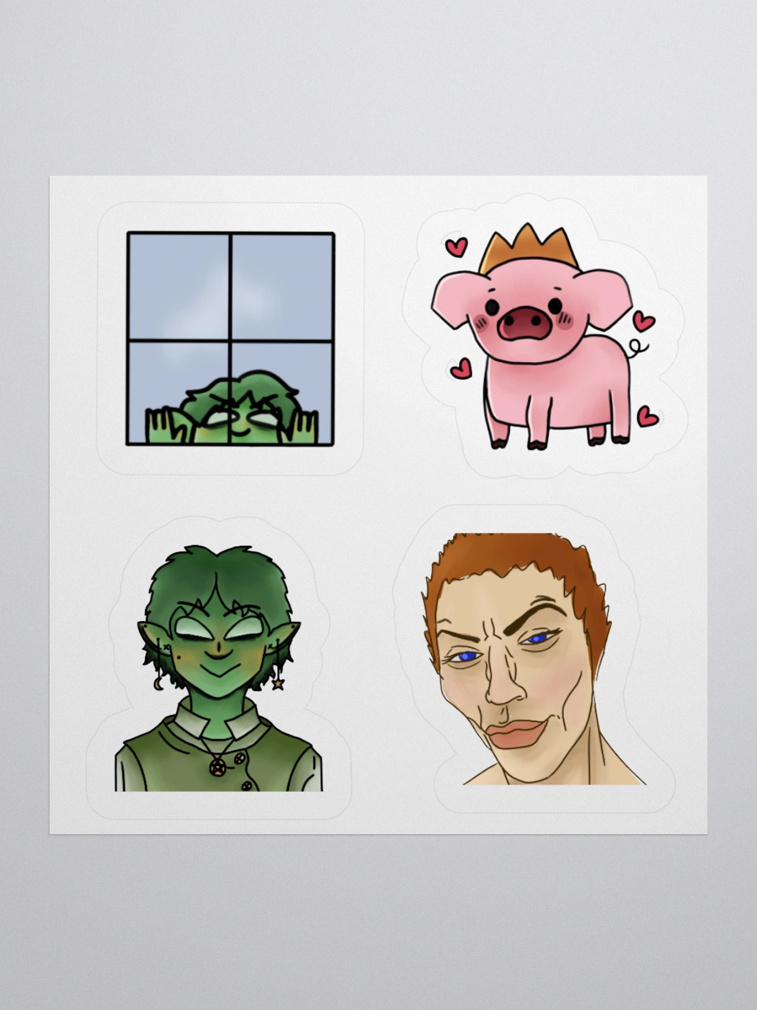 Noah Evergreen Sticker Pack 1 product image (1)