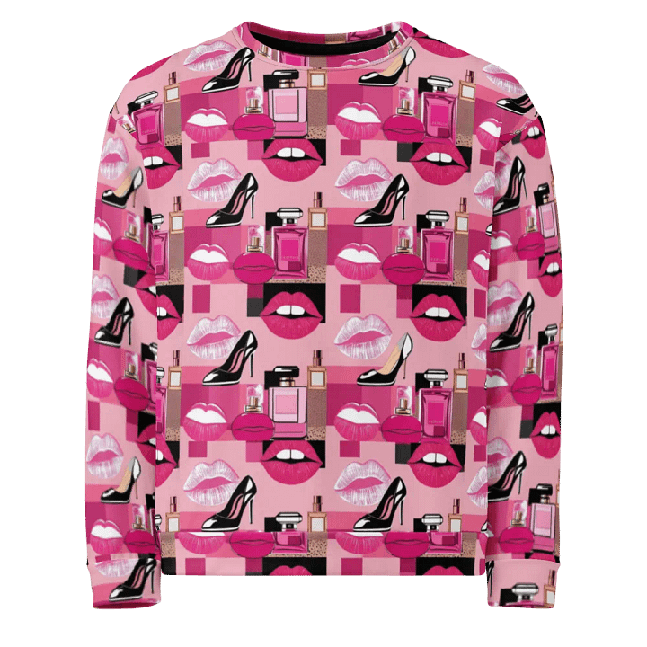Chic Fashionista All-Over Print Sweatshirt product image (1)
