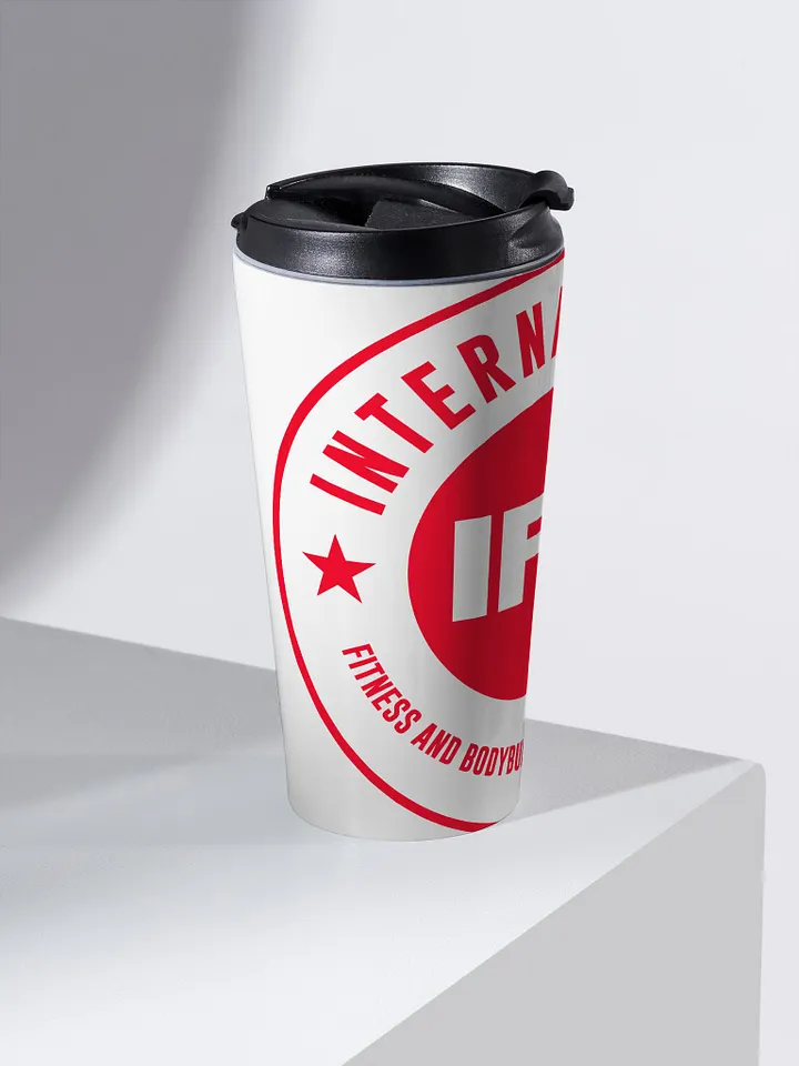 IFBNewsfeed.Org's Stainless Steel Travel Mug product image (2)