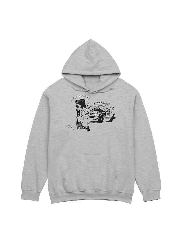 Distracted Driving | Grey Hoodie product image (1)