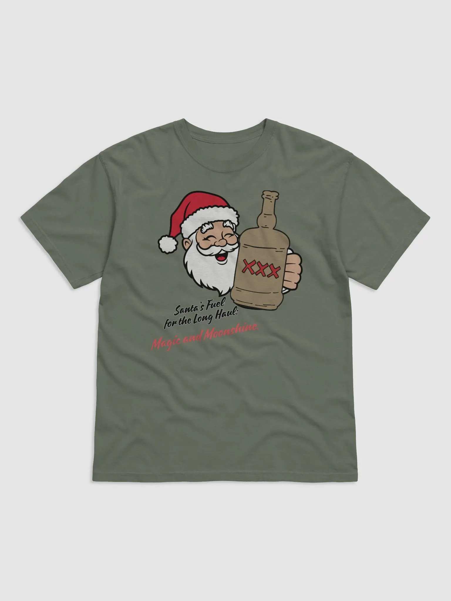 Santa's Moonshine Magic T-Shirt product image (5)
