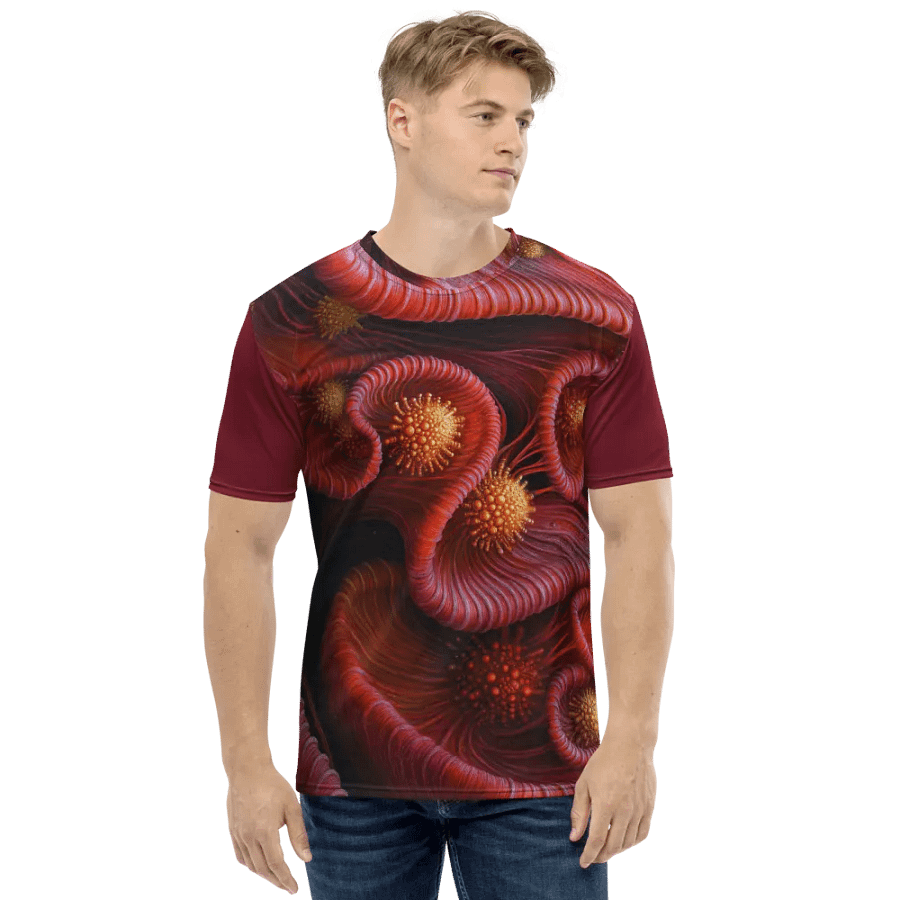 Neural Bloom All-Over Print Tee product image (3)