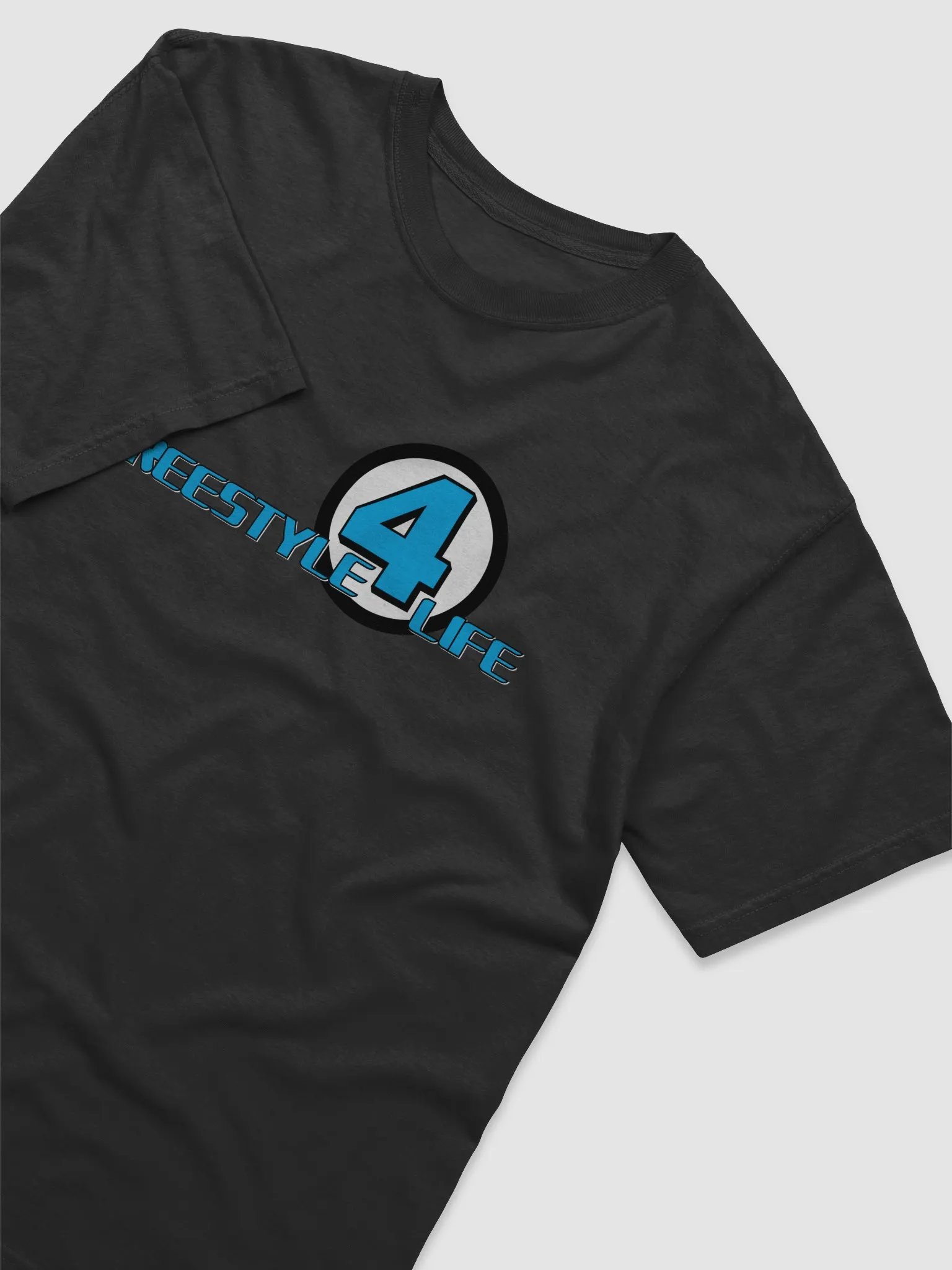 Freestyle 4 Life Tee (Blue Style) product image (9)