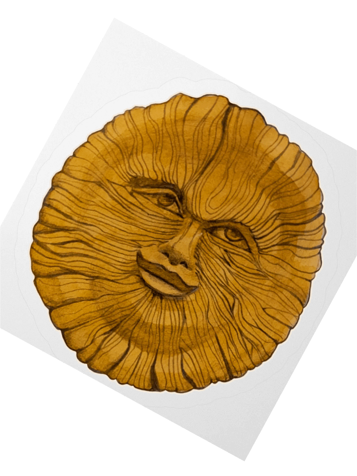 Green Man sticker product image (2)