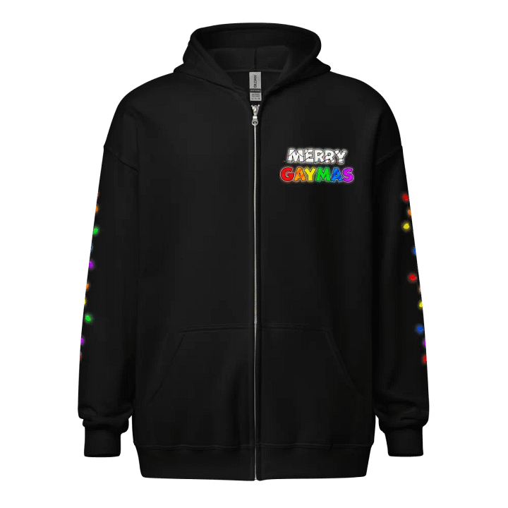 Merry Gaymas Zip Hoodie product image (1)
