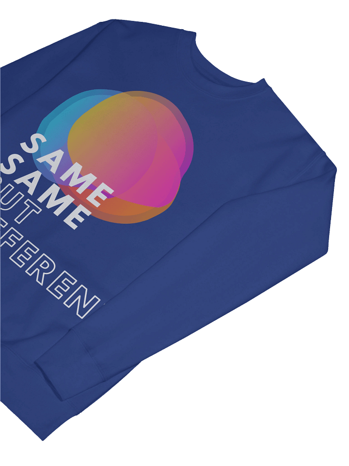 Vibrant SAME SAME BUT DIFFERENT Sweatshirt product image (2)