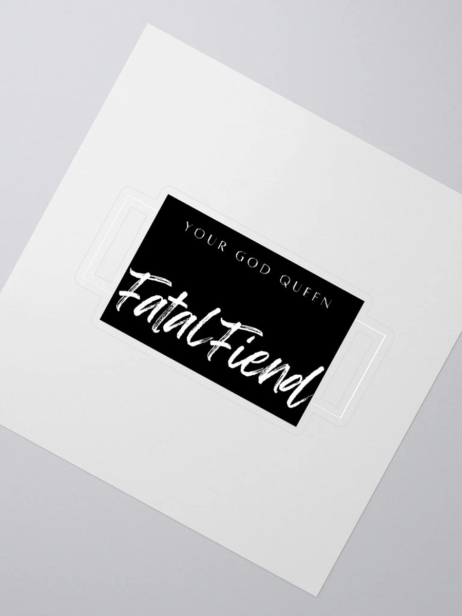 Your God queen Fatal Fiend - Stickers product image (2)