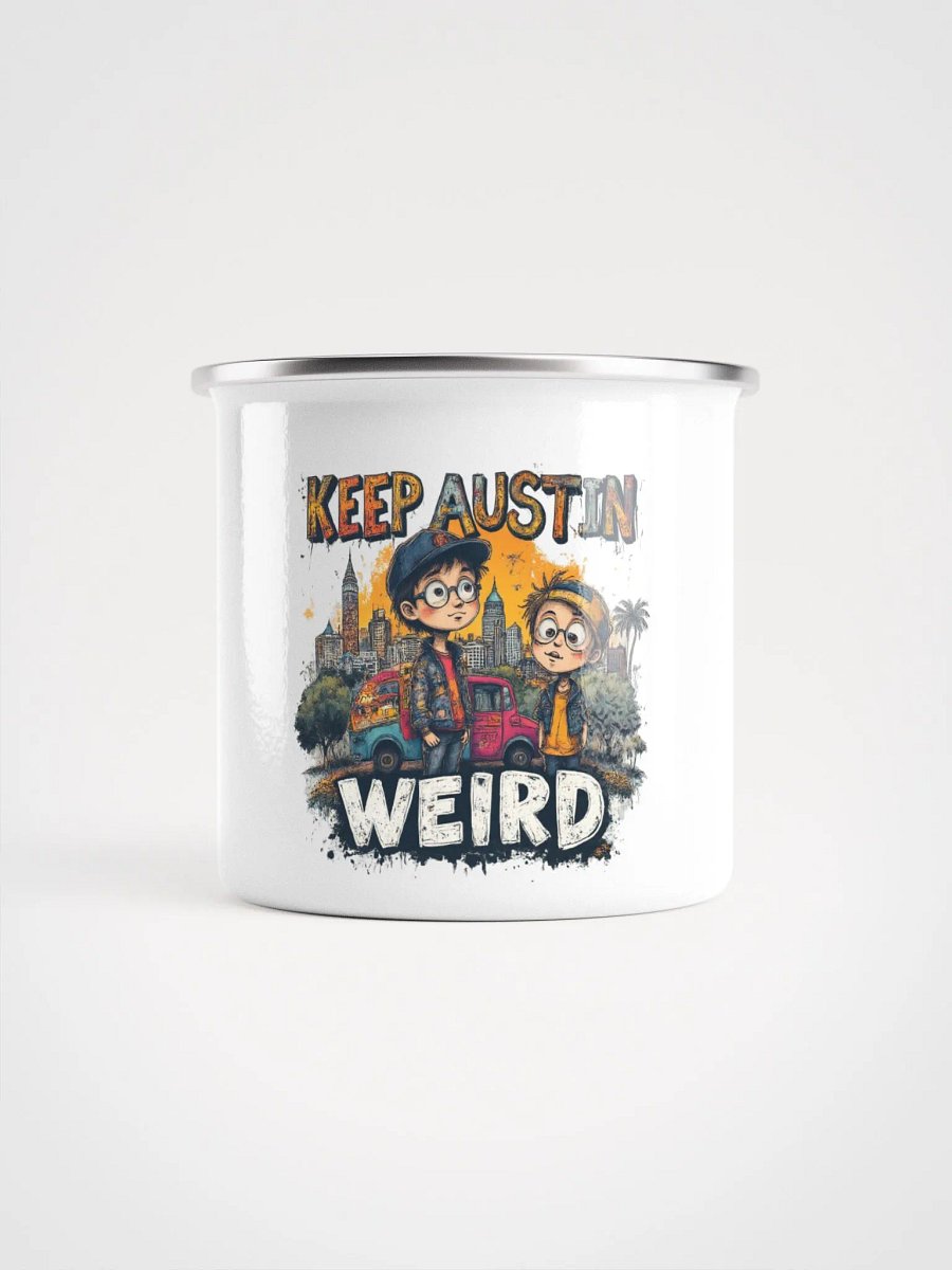 Keep Austin Weird Enamel Mug product image (2)