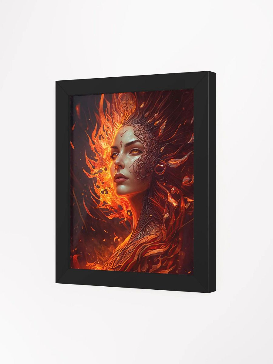 Ember Goddess Awakening - Framed Print product image (34)