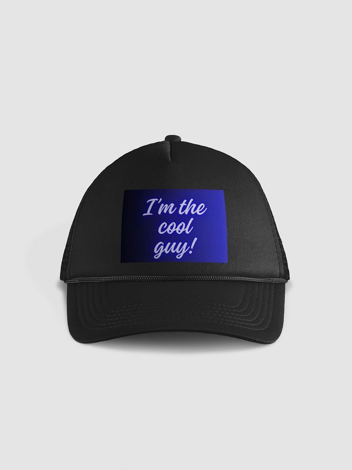 Cool Guy Statement Foam Trucker Hat product image (3)