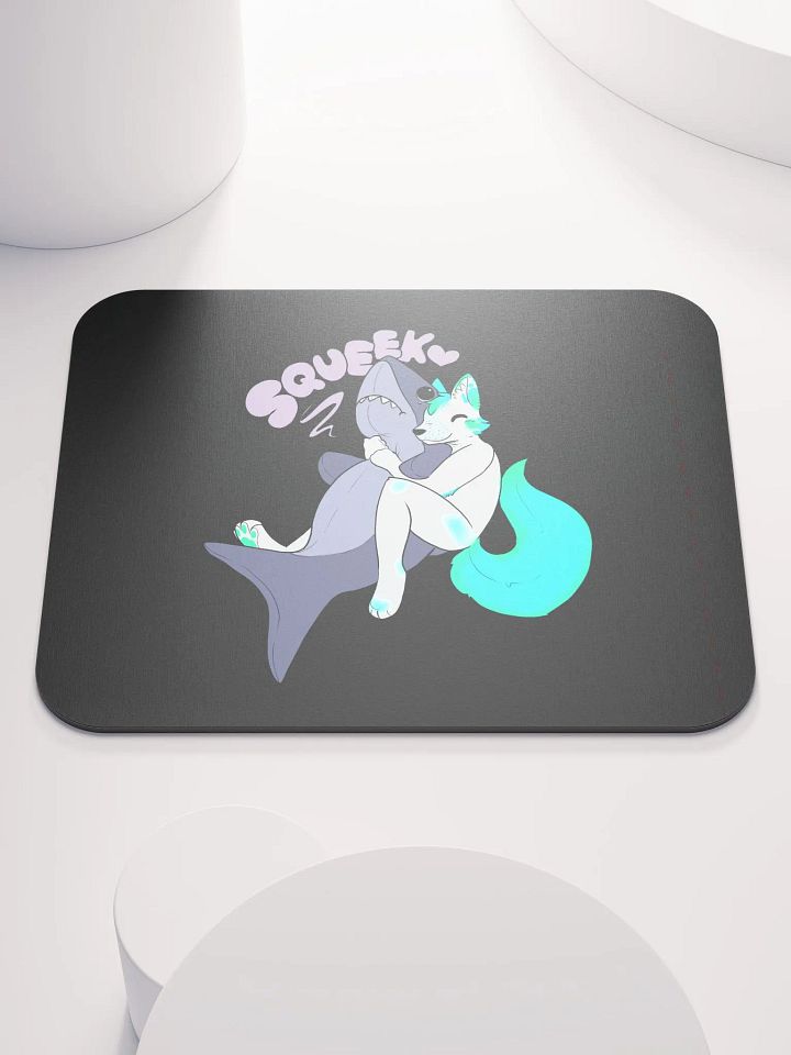 Fisk & Shark Mousepad 8.7″ × 7.1″ product image (1)