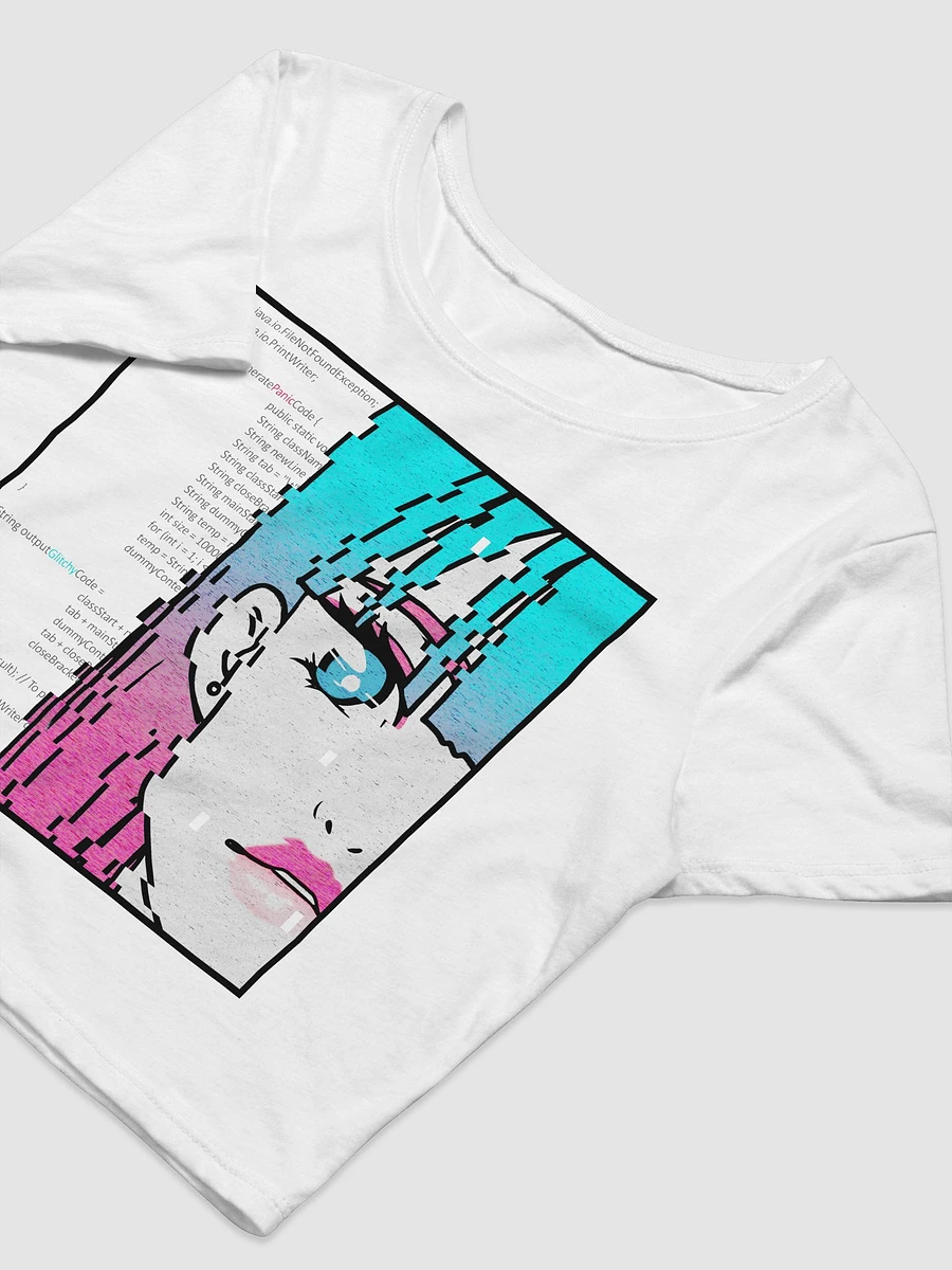 Panic Glitchy Dream Girl Crop Top product image (3)