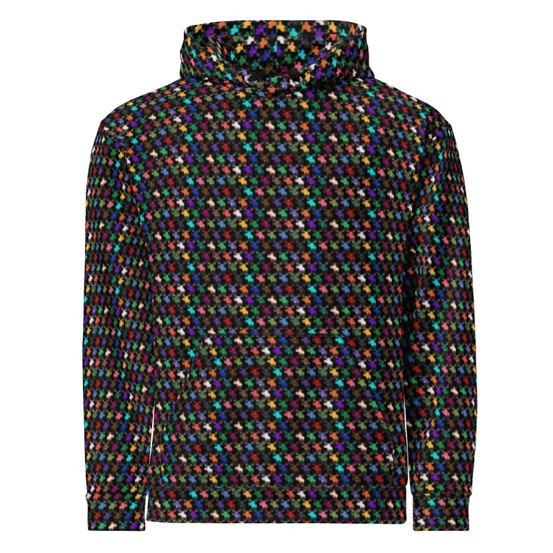 Moose Mob | Full Patterned Hoodie