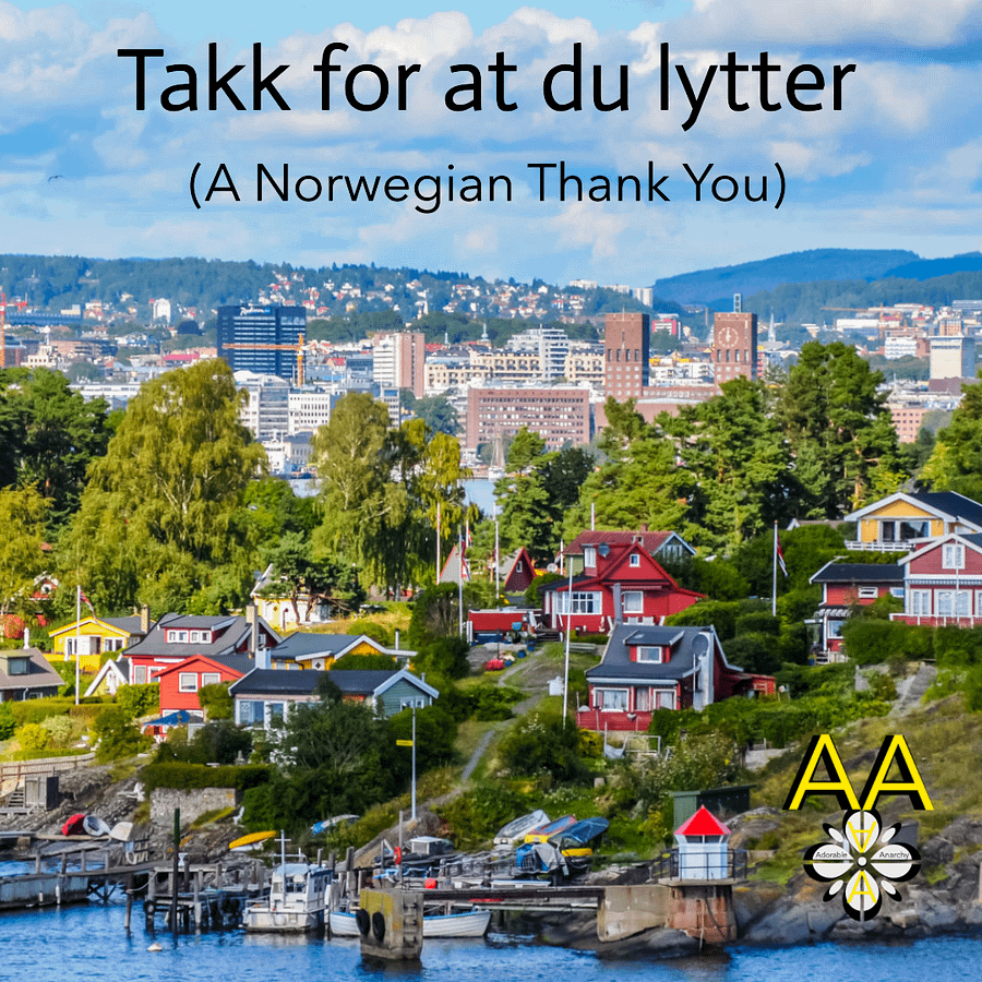 Takk for at du lytter (A Norwegian Thank You) product image (1)