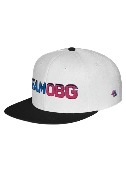 TeamOBG Snapback: White/Black product image (1)