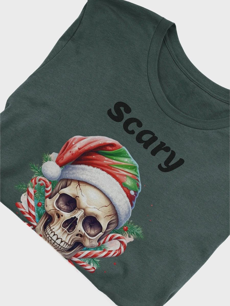Festive Skull Santa Hat T-Shirt product image (5)
