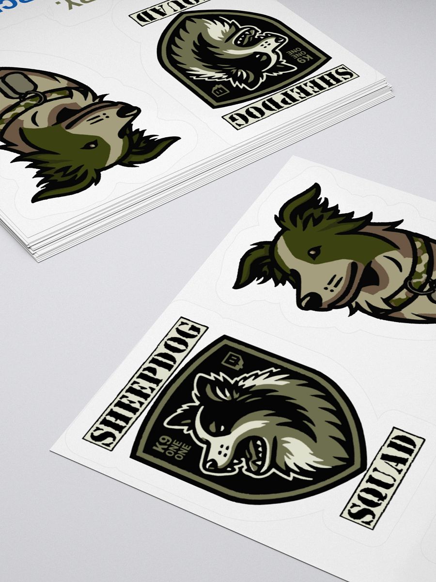 K9 Sheepdog Squad Sticker Set product image (10)