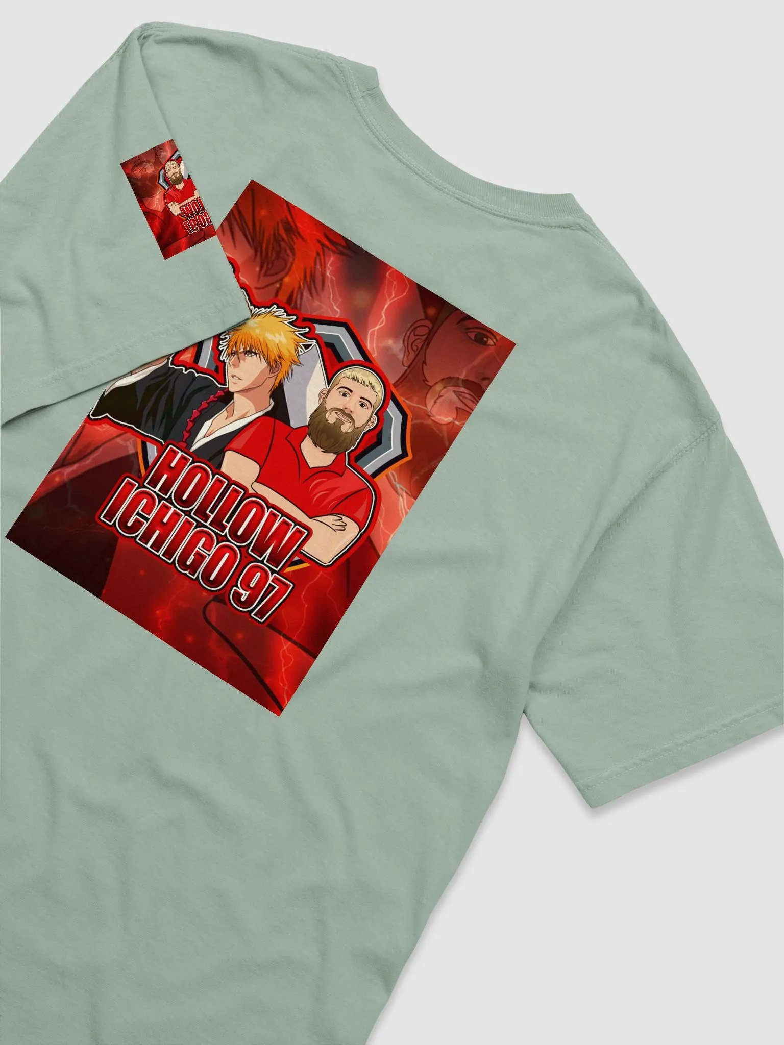 Fiery Anime Fusion T-Shirt product image (4)