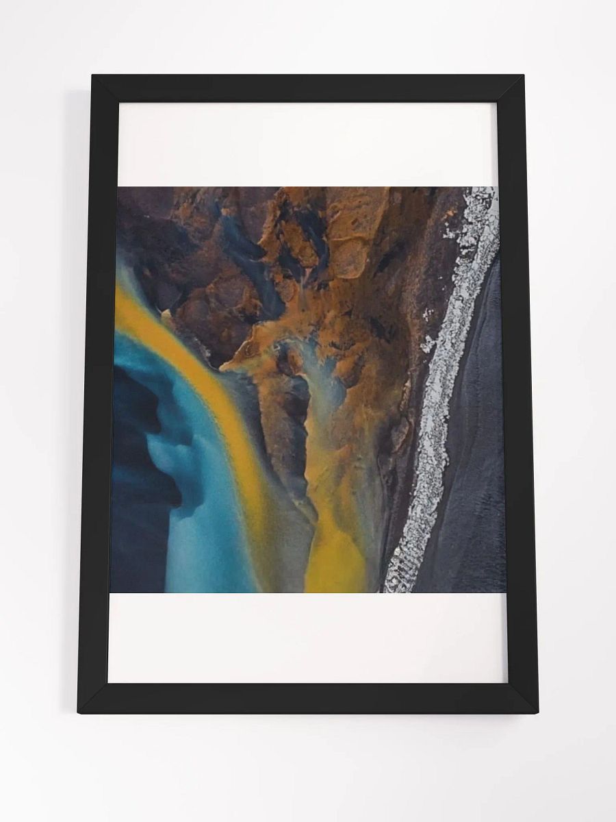 Colorful mountain Framed High-Quality Matte Poster (in) product image (4)