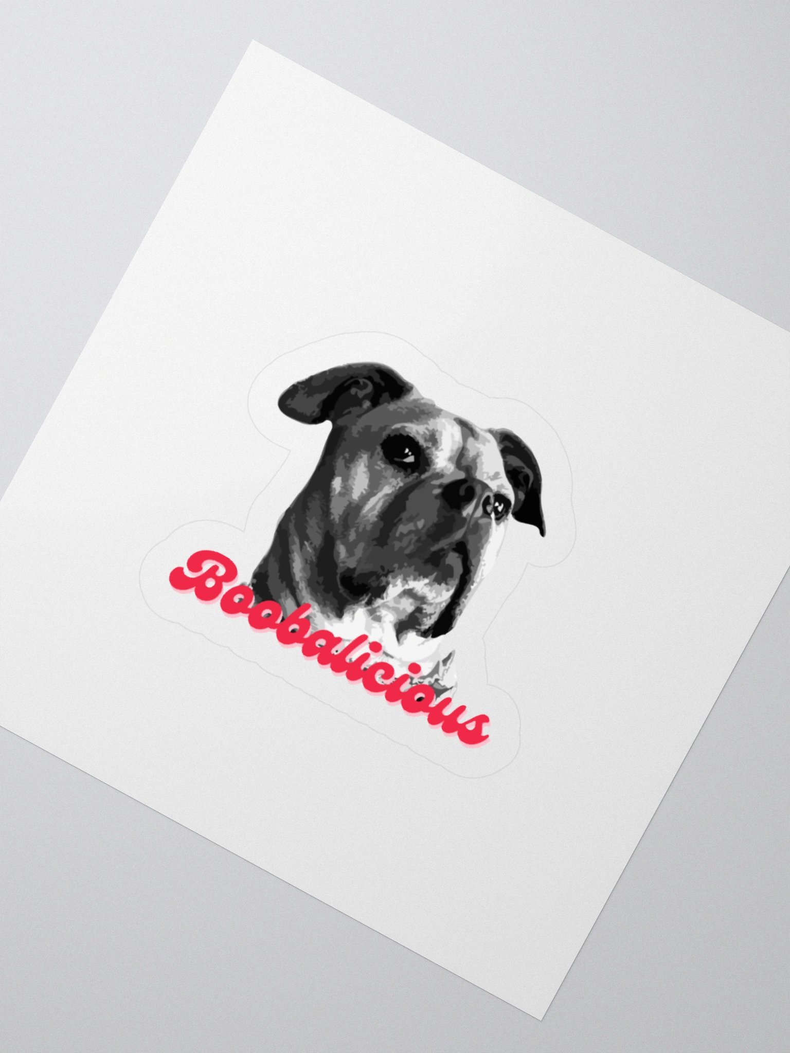 Boobalicious Boo Kiss Cut Stickers product image (4)