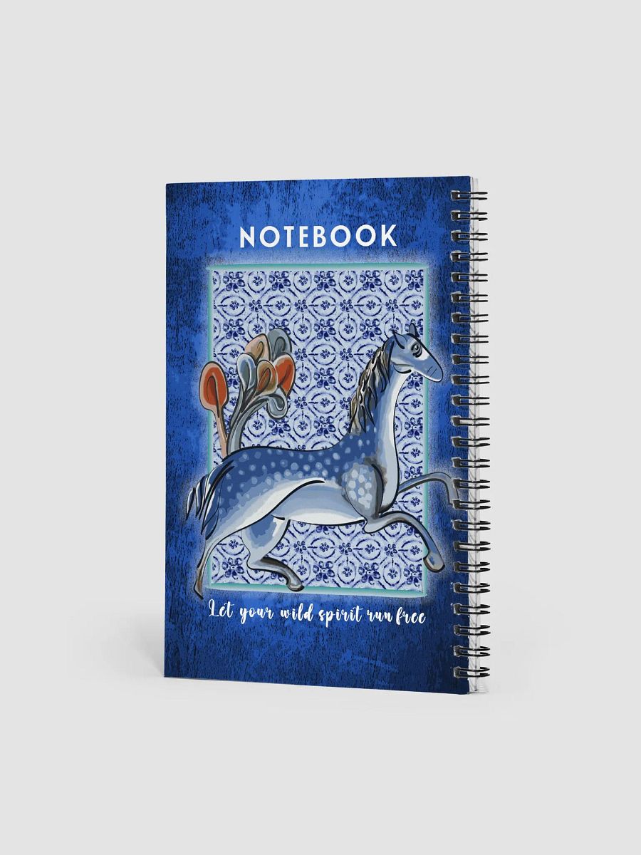 Cuaderno de diseño medieval con caballo: product image (2)
