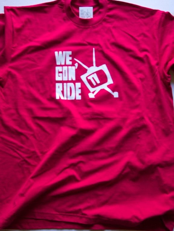 We Gon' Ride T.V. Logo T- Shirt product image (2)