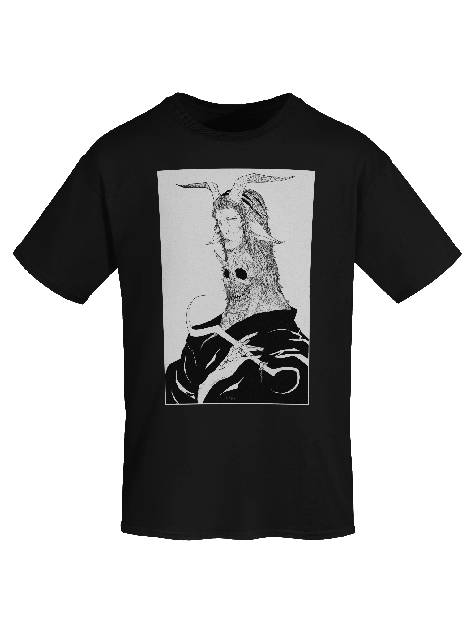 NEKROKVLT Art Series: Goatboy Black & White product image (7)