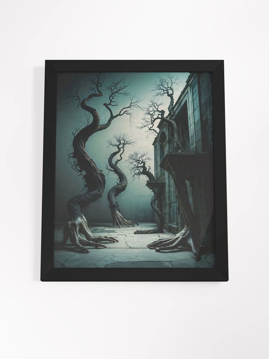 Surreal Muscular Trees Framed Print product image (20)
