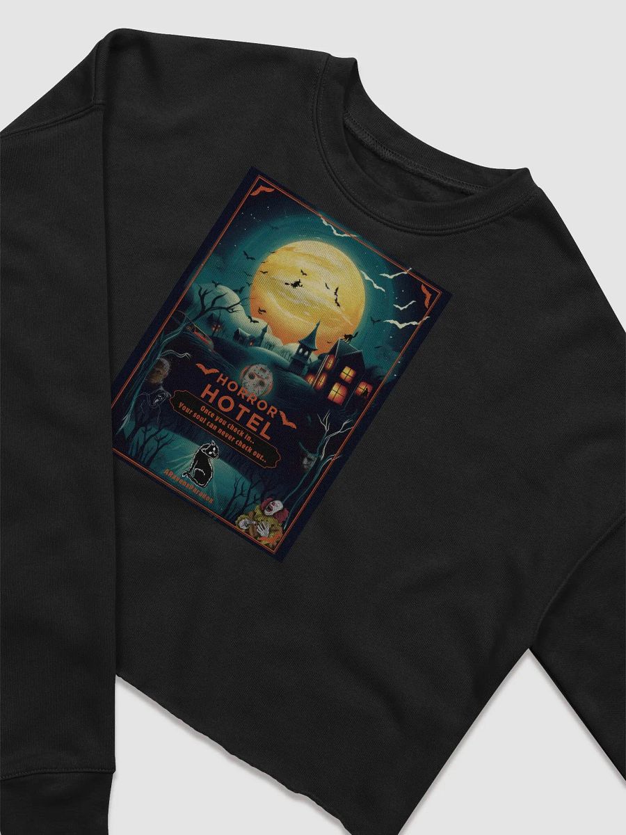 Hotel Advertisement Cropped Sweatshirt product image (11)