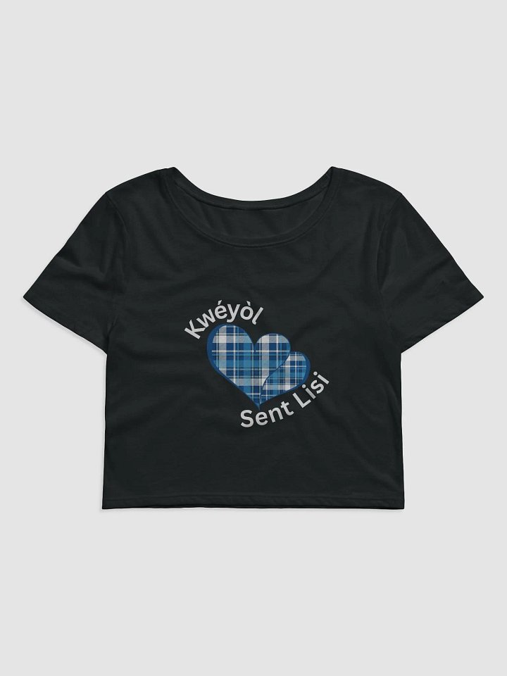 Madras Hearts Crop Tee product image (1)