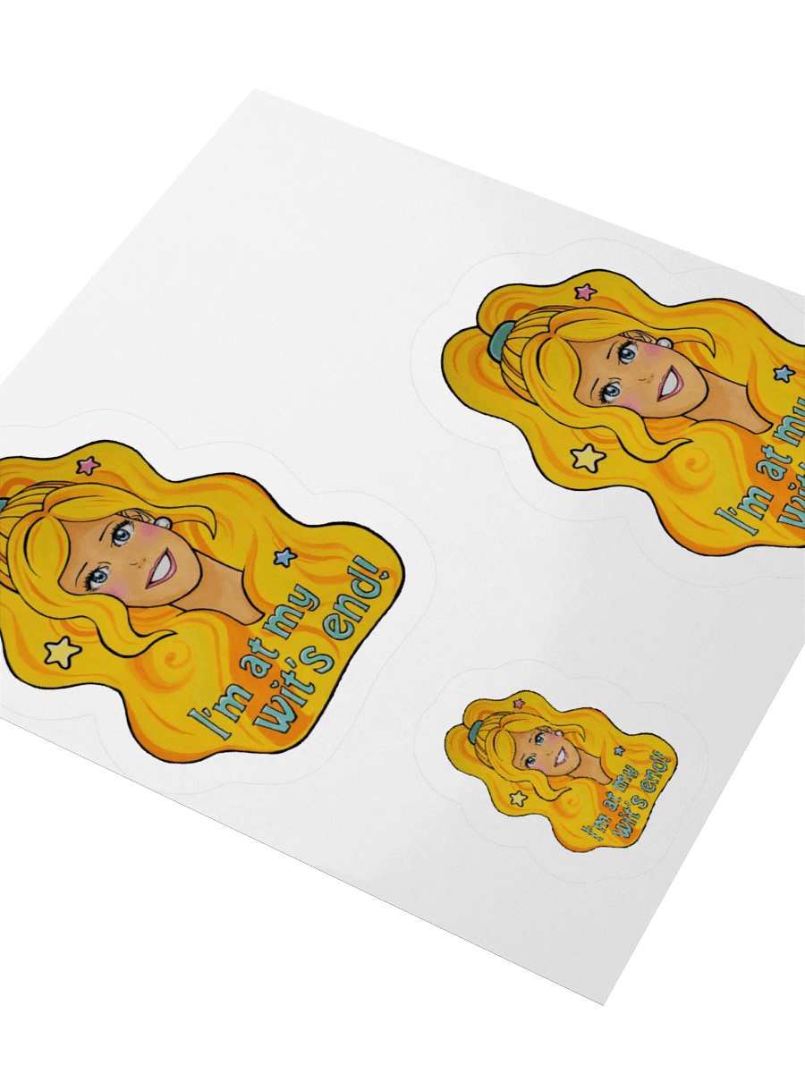 Wit's End smaller sticker product image (3)