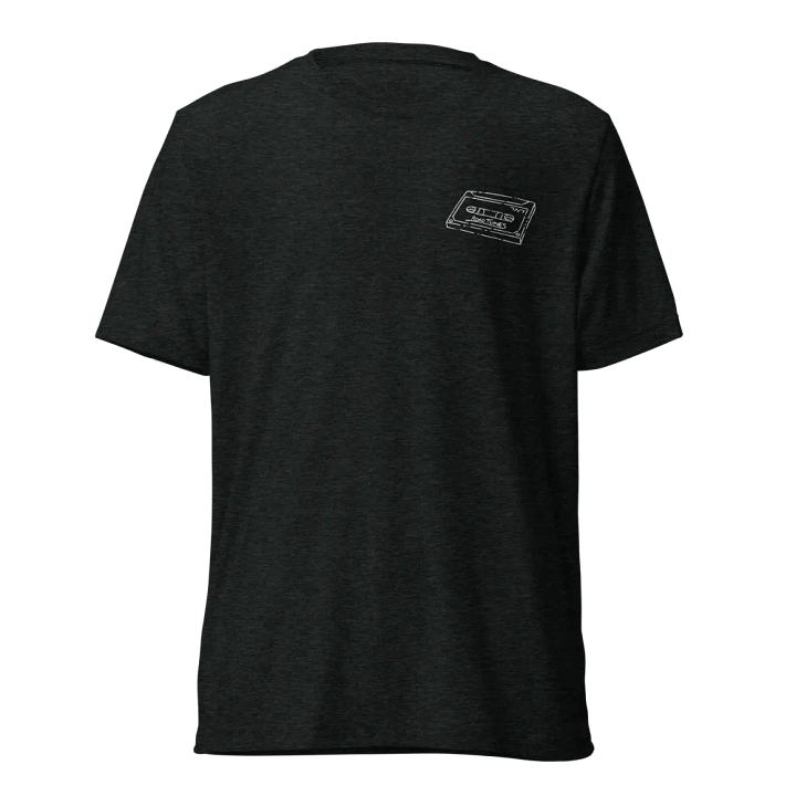 Road Tunes Cassette (Embroidered) - Bella+Canvas Triblend T-Shirt product image (1)