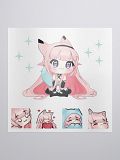 SheeKi UwU Smile XL Sticker + 4 Emotes product image (1)