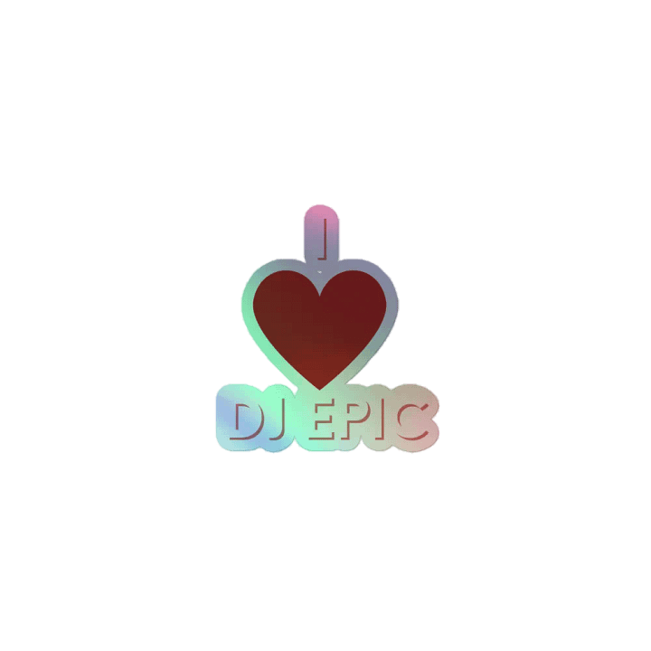 I Love Dj Epic Stickers product image (1)