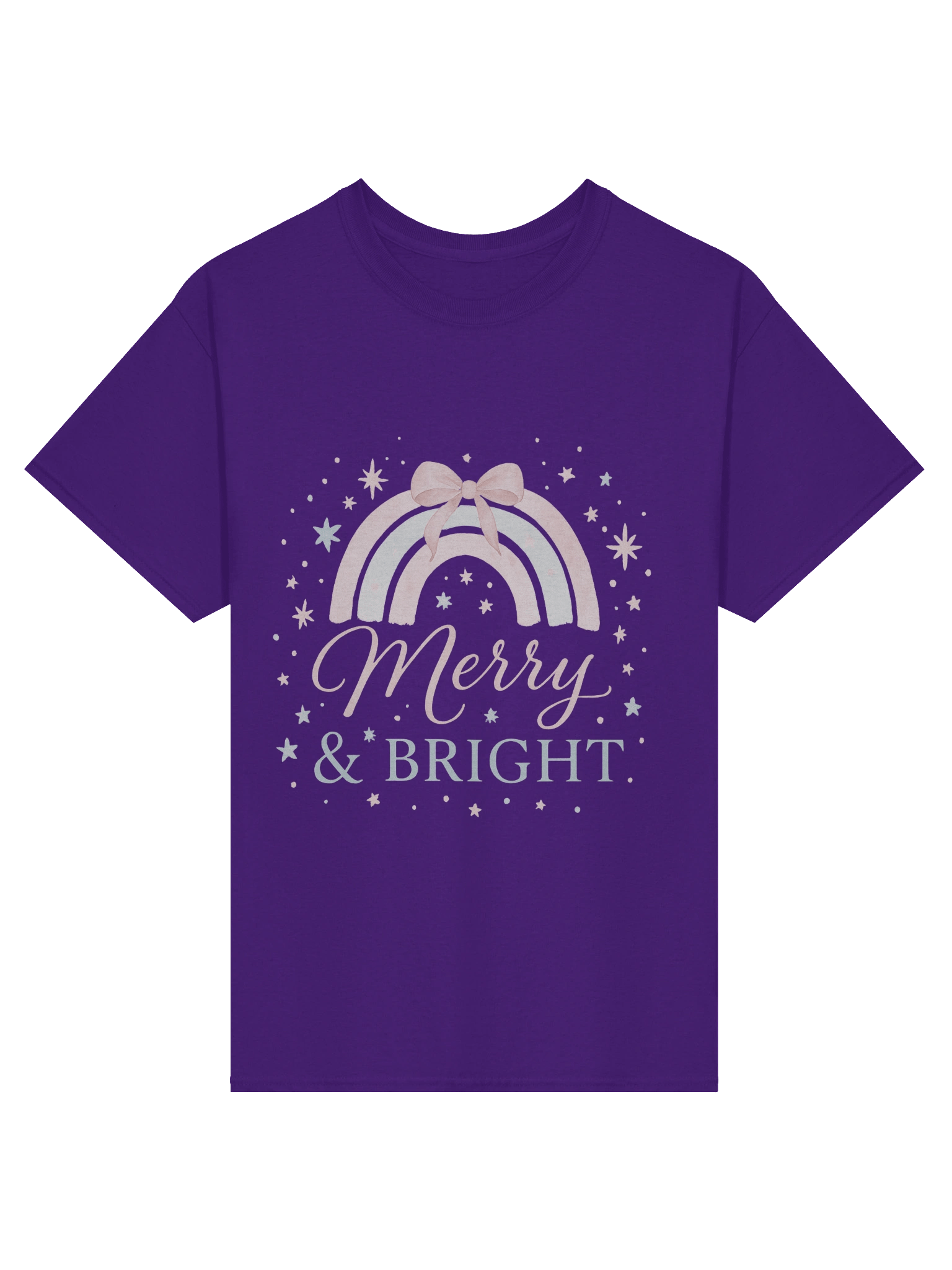 Merry & Bright Rainbow T-Shirt product image (25)