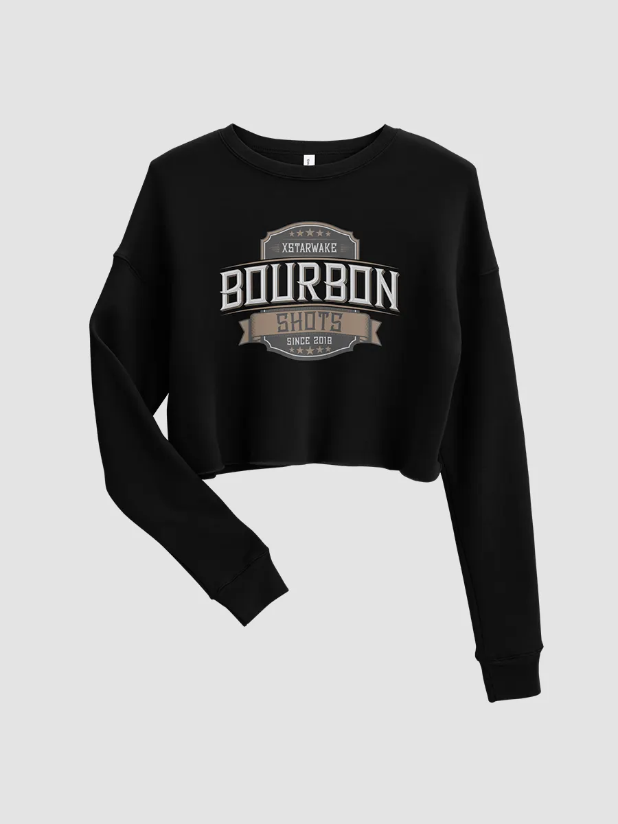 BOURBON Cropped Sweatshirt Bella Canvas 7503 XStarWake