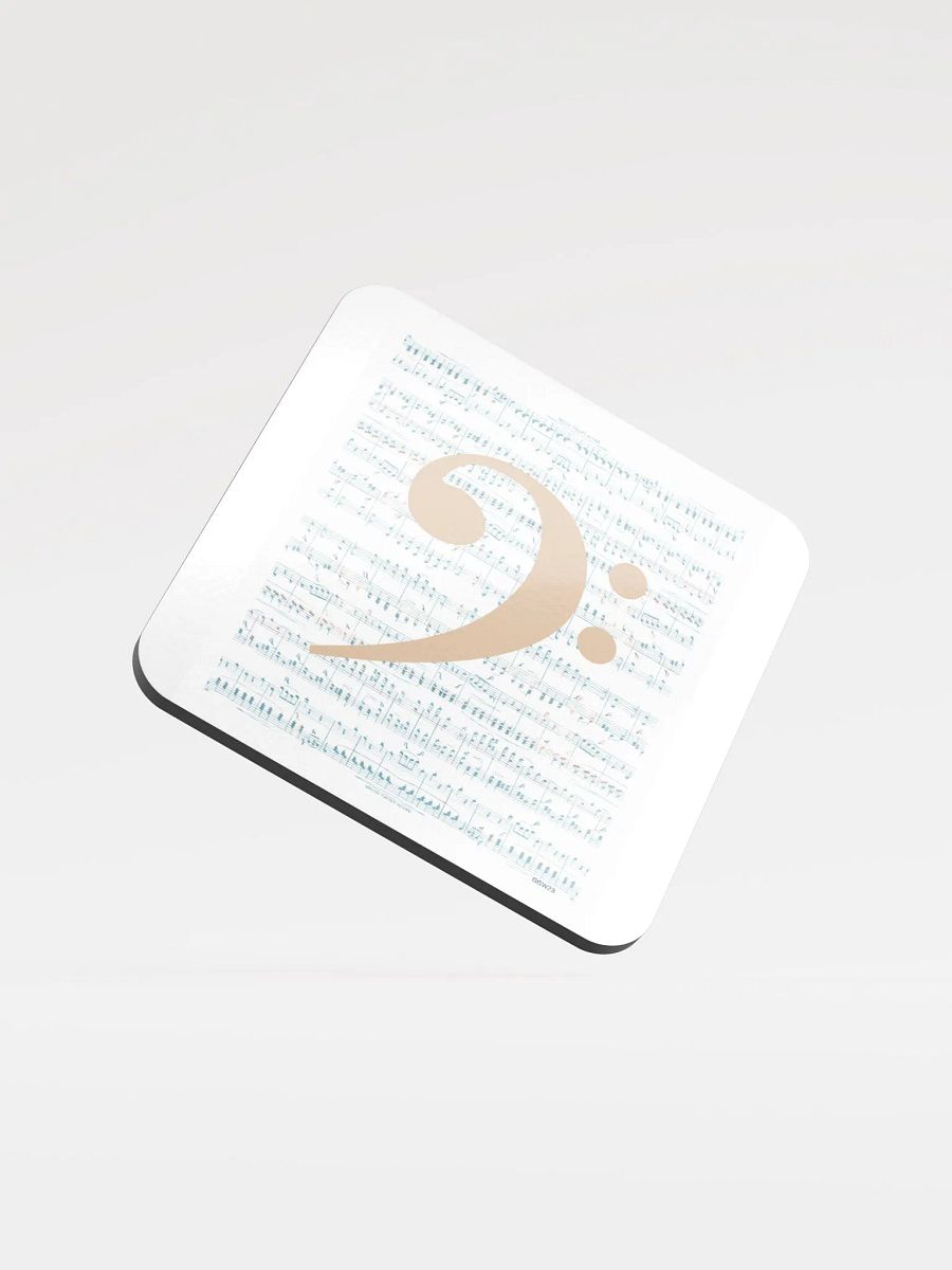 bass clef on sheet music product image (1)