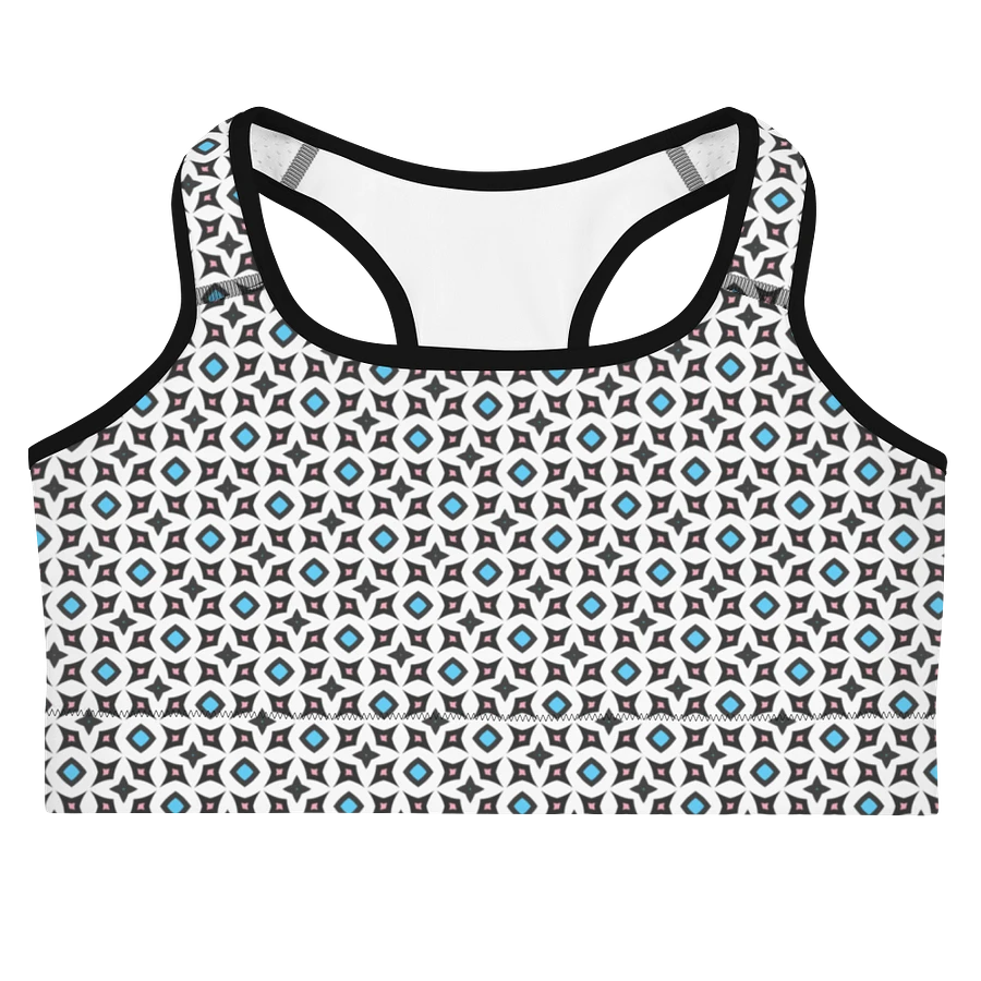 Trans Abstract (3) - Sports Bra product image (3)