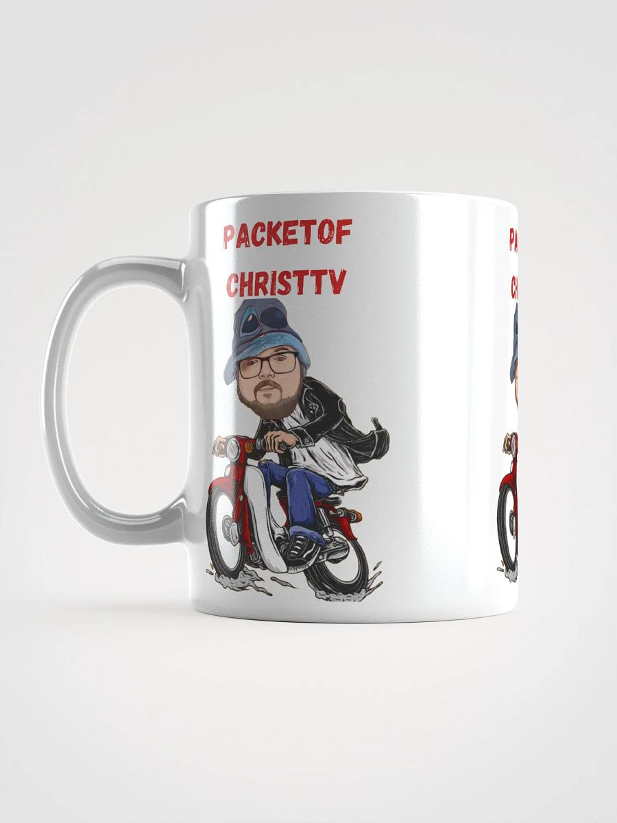 Chris on a bike! mug! product image (12)