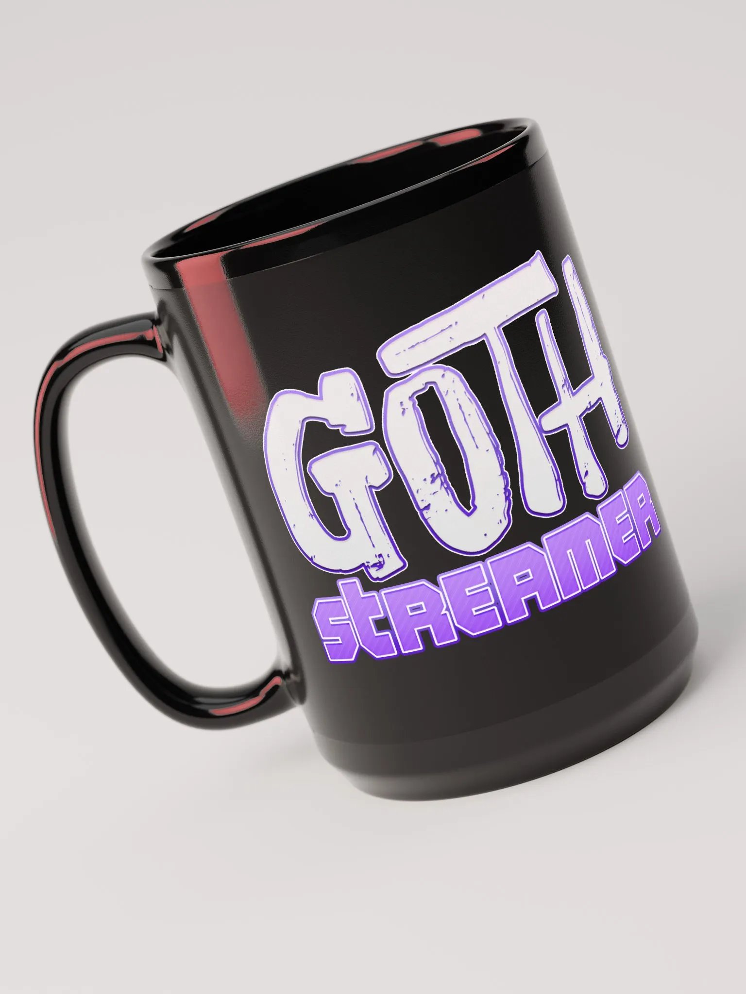 Goth Streamer Black Mug product image (3)
