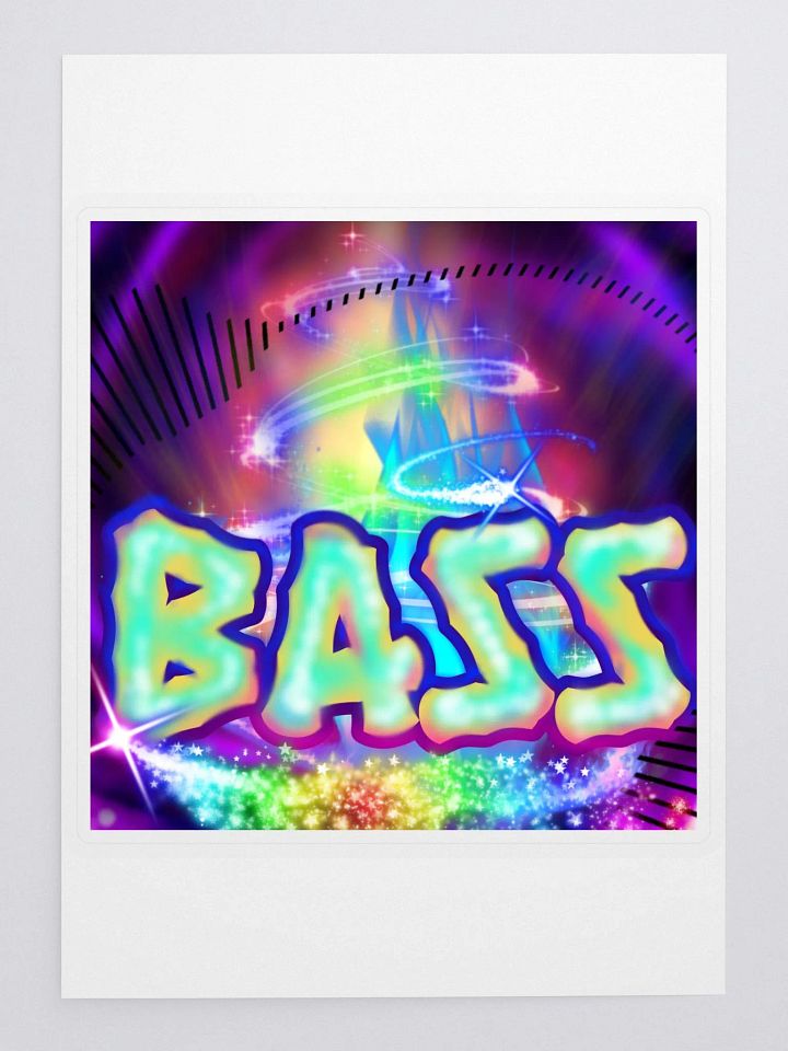 Hyper Bass Cut Sticker product image (1)