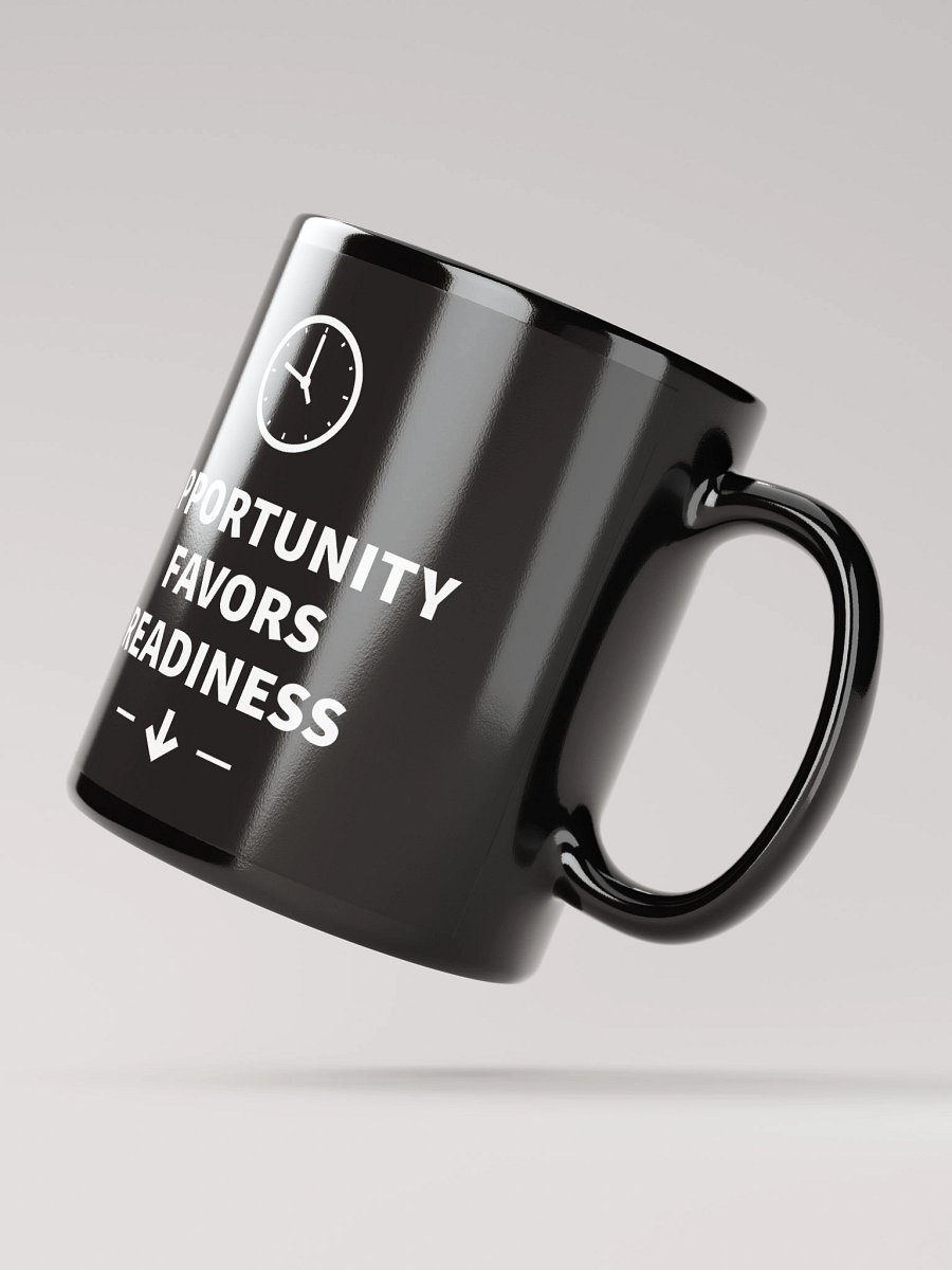 Unlock Your Destiny with Bruno Mars’ Inspirational Quote Mug – Opportunity Favors Readiness – Empower Your Journey Every Day! product image (4)